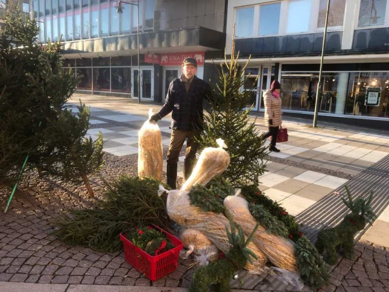 Göte Ivarsson på Stora torget