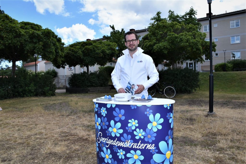 Mattias Bäckström Johansson (SD), riksdagsledamot från Oskarshamn