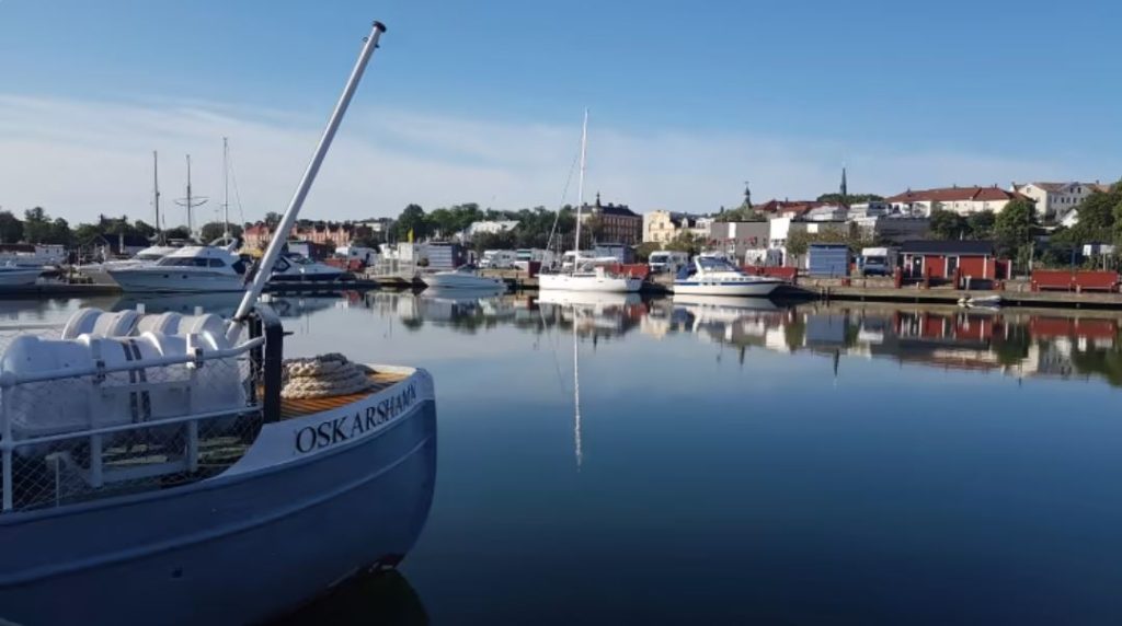 Hamnen i Oskarshamn