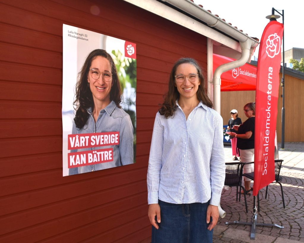 Laila Naraghi (S), riksdagsledamot från Oskarshamn.