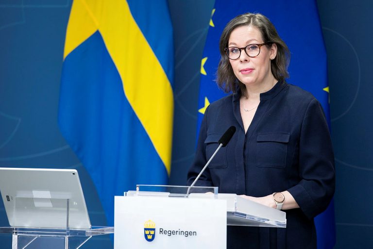 Migrationsminister Maria Malmer Stenergard