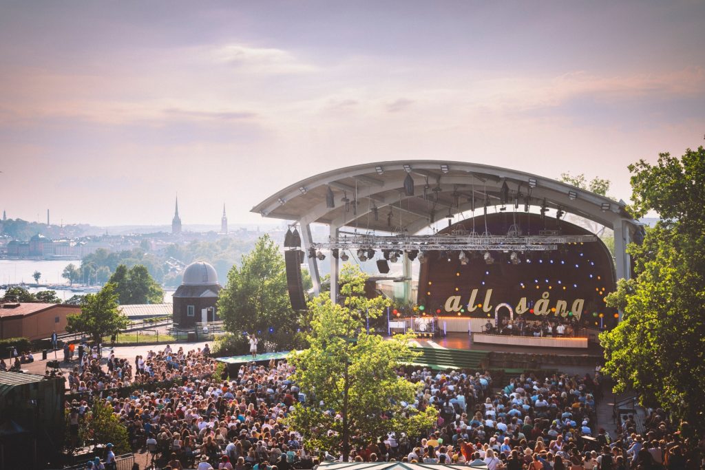 Allsång på Skansen