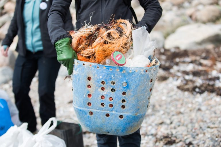 Plast från havet