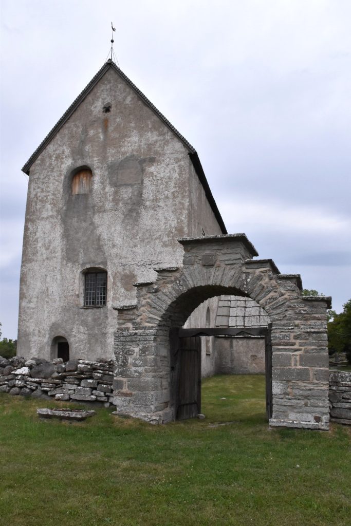 Källa gamla kyrka på norra Öland