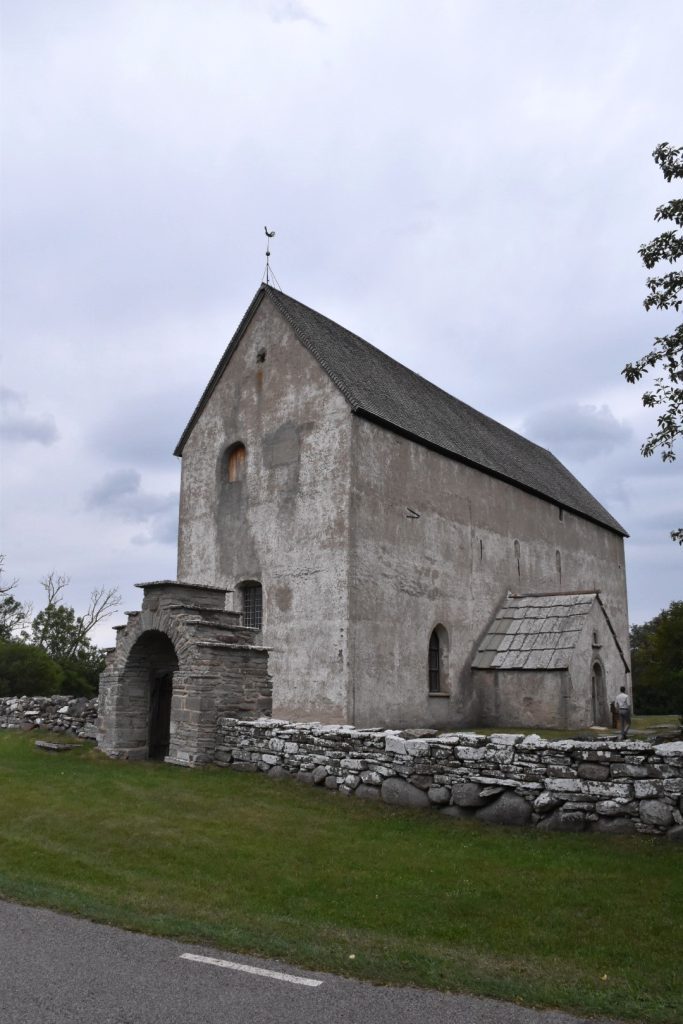 Källa gamla kyrka på norra Öland