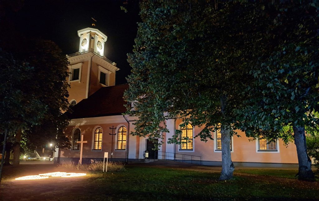 Suicide Zeros ljusmanifestation i Mönsterås