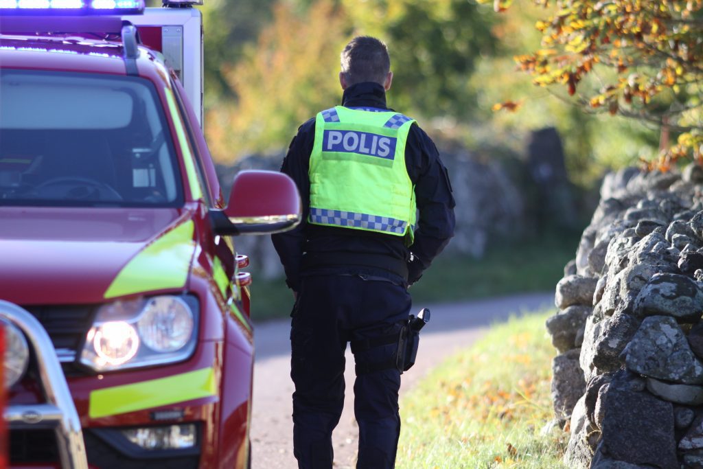 Rökutveckling i en enplansvilla på Lövö utanför Mönsterås