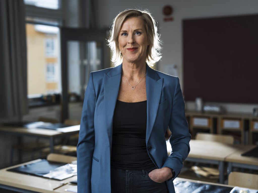 Åsa Fahlén, ordförande för Sveriges Lärare