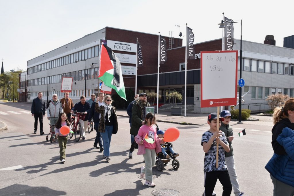 Förstamajtåg i Oskarshamn