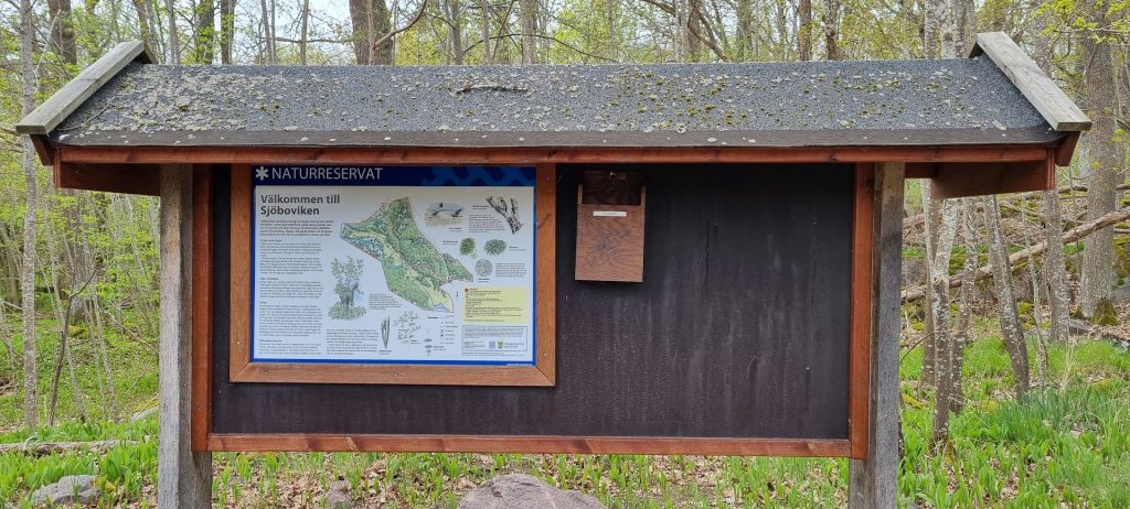 Sjöbovikens naturreservat i Kristineberg i Oskarshamn.