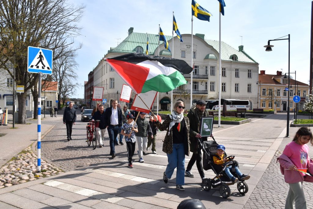 Förstamajtåg i Oskarshamn