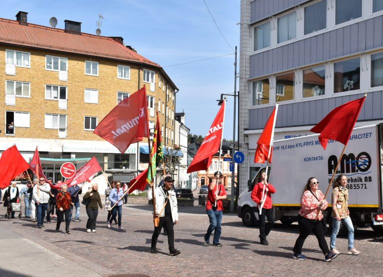 Förstamajtåg i Oskarshamn