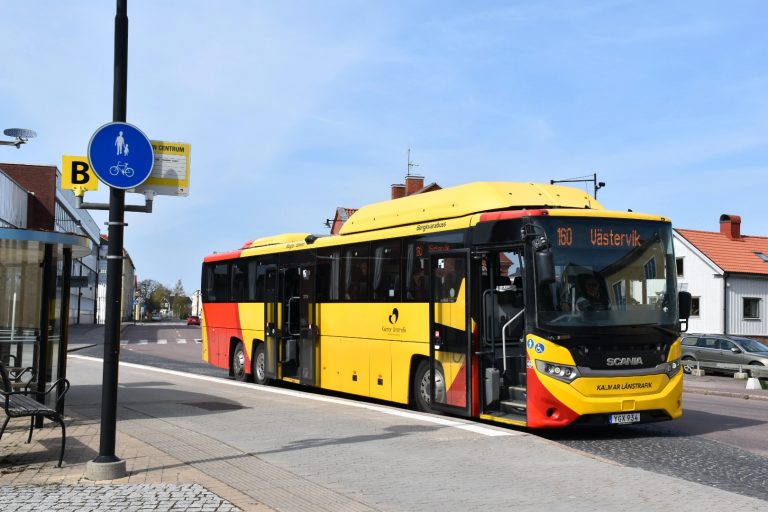 Genrebild, KLT, Kalmar länstrafik, buss