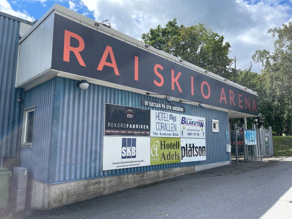 Tennishallen, Oskarshamns racketcenter, Raiskio Arena i Oskarshamn