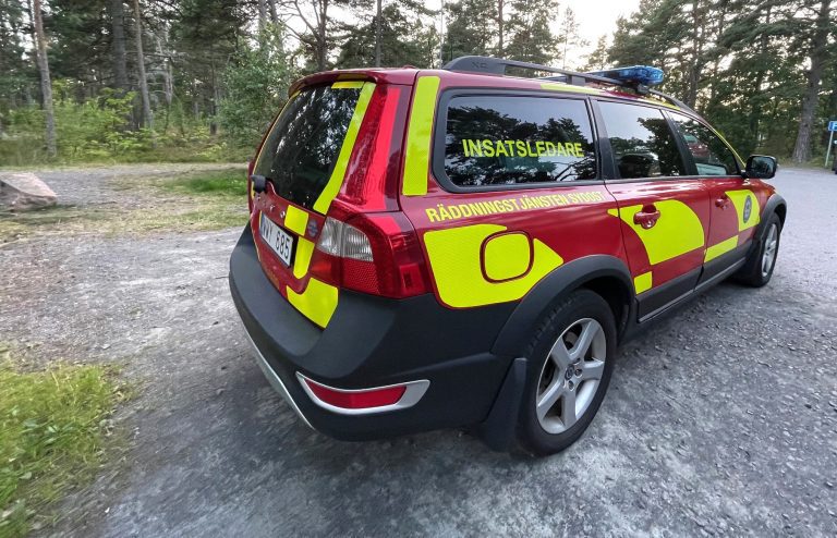 Räddningstjänsten, räddningsledare, insatsledare, Räddningstjänsten Sydost, genrebild brandkåren