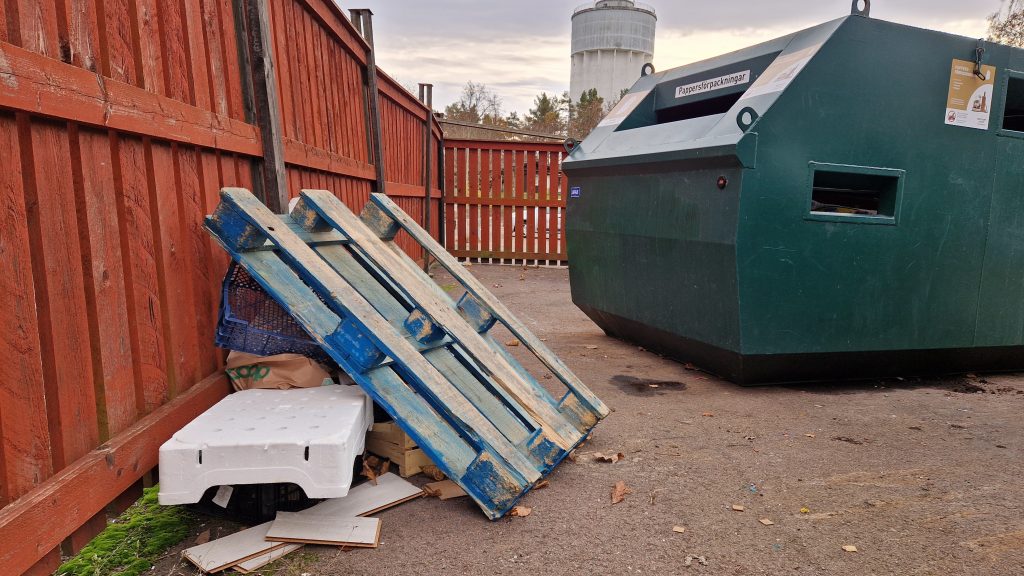 Nedskräpning i Oskarshamn