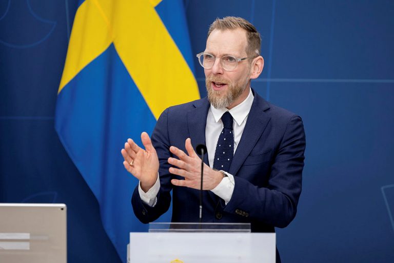 Socialminister Jakob Forssmed (KD)