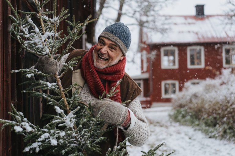 Ernst Kirchsteiger i Jul med Ernst