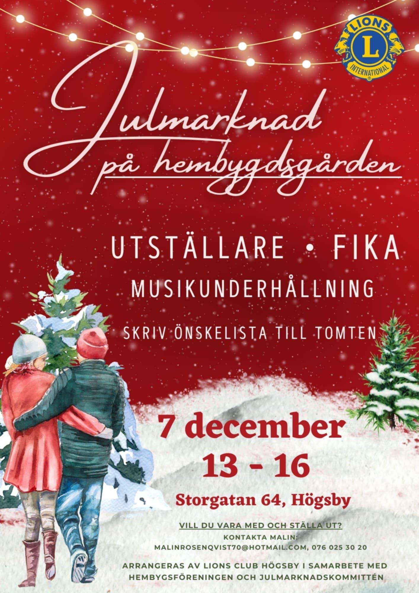 Julmarknad Högsby