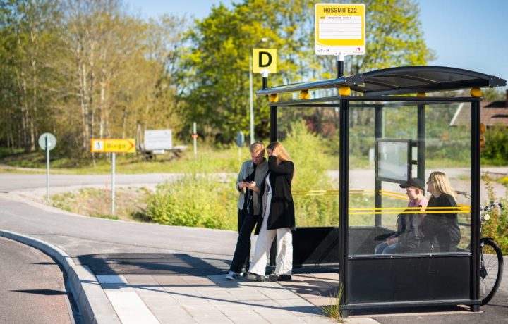 Genrebild, kollektivtrafik