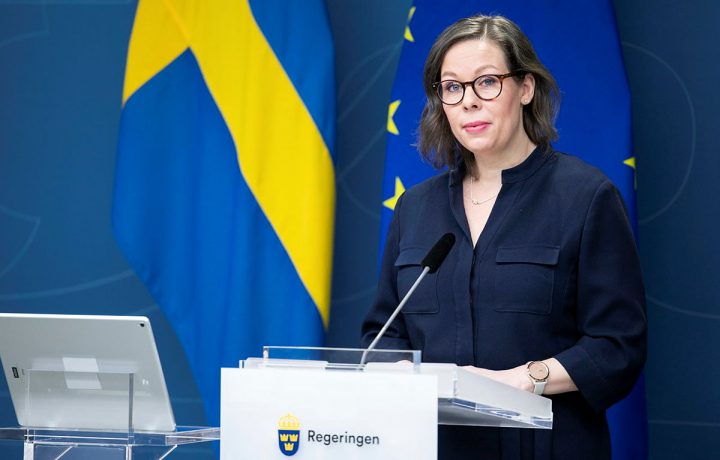 Migrationsminister Maria Malmer Stenergard