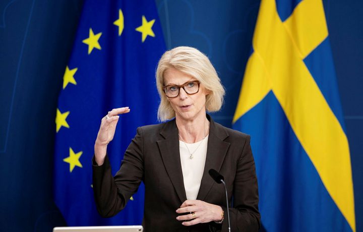 Finansminister Elisabeth Svantesson