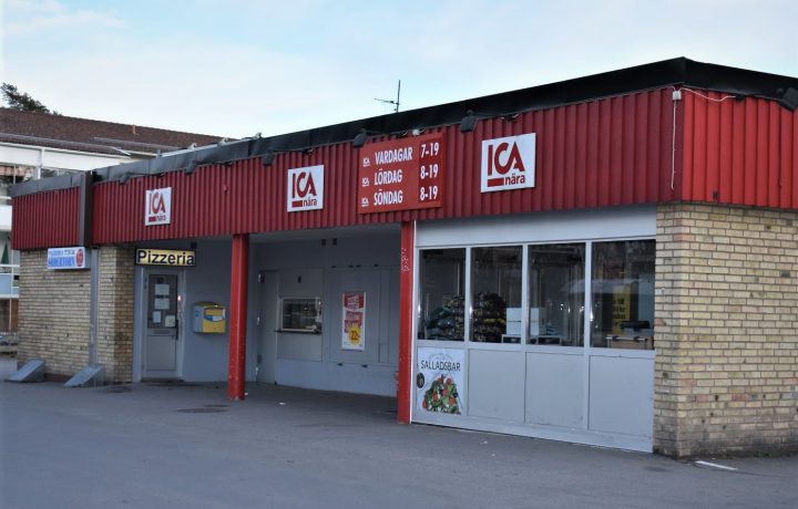 Bild på Ica-butiken i Södertorn, Oskarshamn