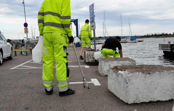 Feriejobb i hamnen