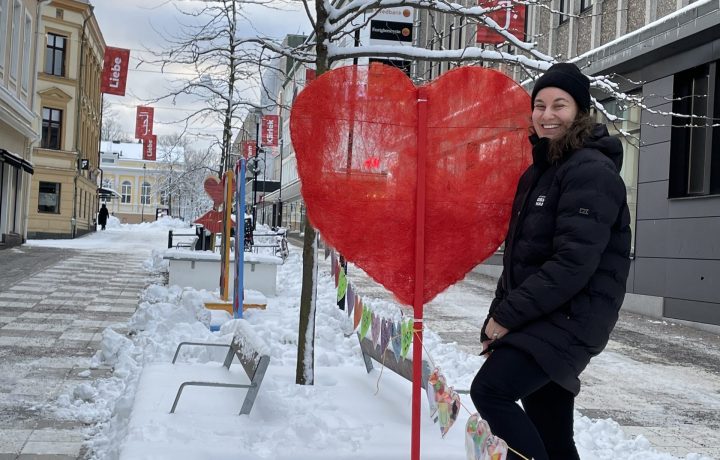 Alla hjärtans dag, Elin Åberg, platsutvecklare i Oskarshamn