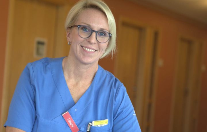 Karin Dahl, överläkare på kvinnokliniken i Kalmar