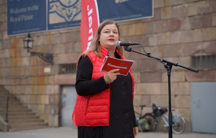 Kommunals förbundsordförande Malin Ragnegård