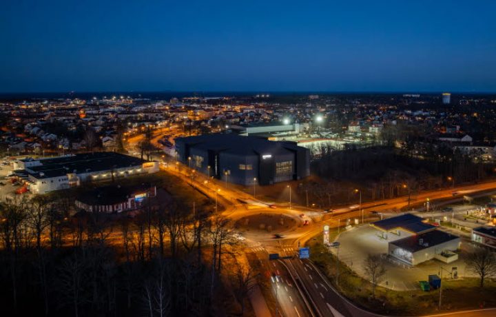 Ny arena i Oskarshamn, fotomontage