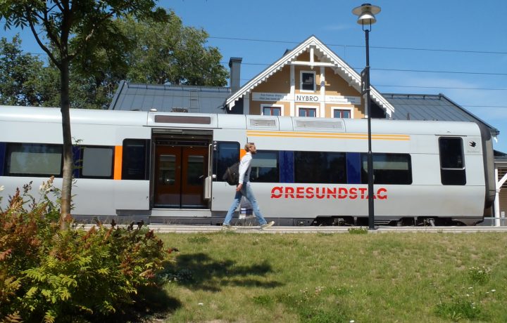 Öresundståg Nybro station tåg Region Kalmar län