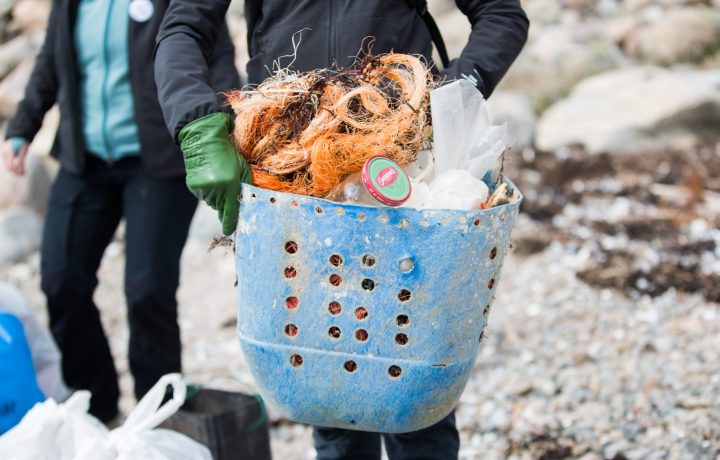 Plast från havet