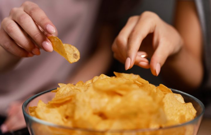 Skål med chips