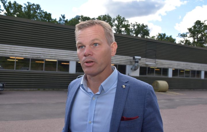 Andreas Erlandsson (S), kommunalråd i Oskarshamn