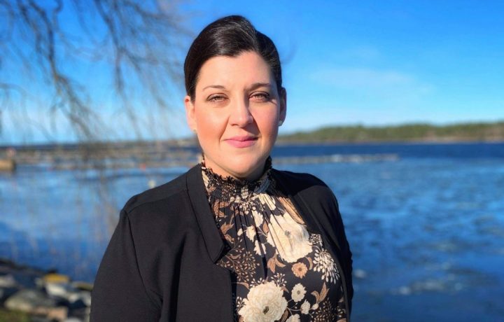 Angelica Katsanidou (S), regionstyrelsens ordförande i Region Kalmar län