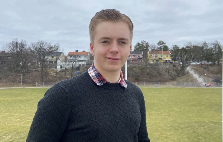 Anton Liljegren Johansson, elevrådet på Oscarsgymnasiet i Oskarshamn. Ungsvenskarna och Sverigedemokraterna.