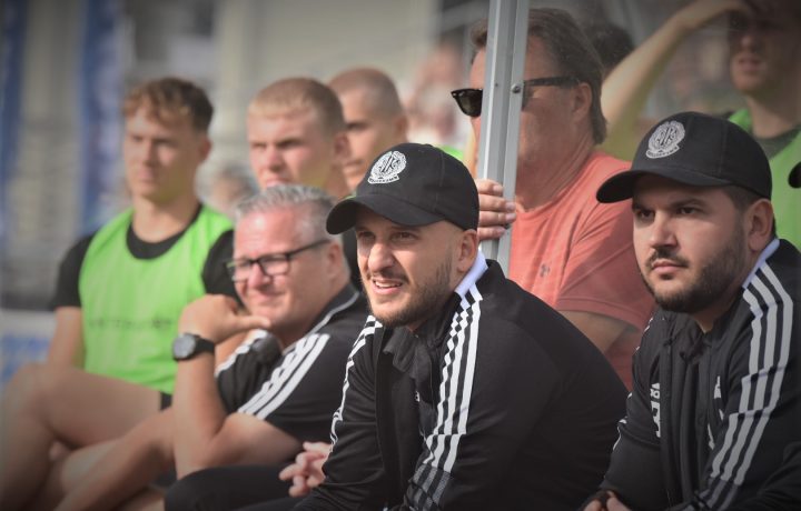 Ardi Ajeti, assisterande tränare i Oskarshamns AIK. Foto: Peter A Rosén