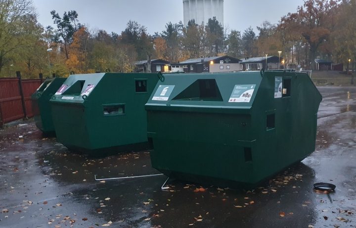 Återvinningsstationen i Södertorn