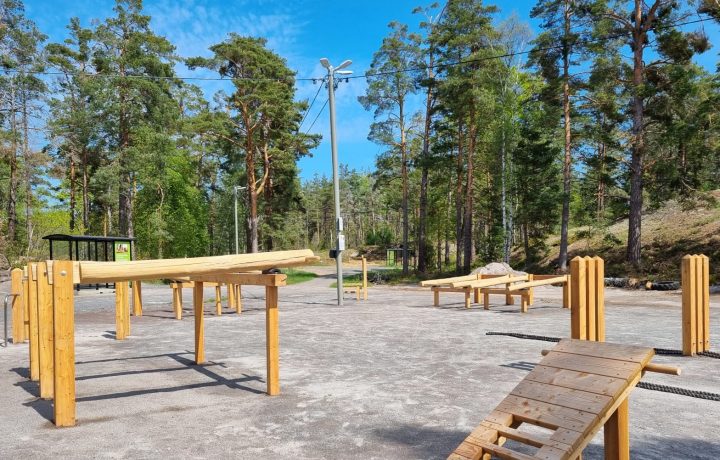 Havslätts utegym i Oskarshamn