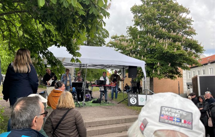 Bluesettes framträder på Bluesfestivalen i Mönsterås