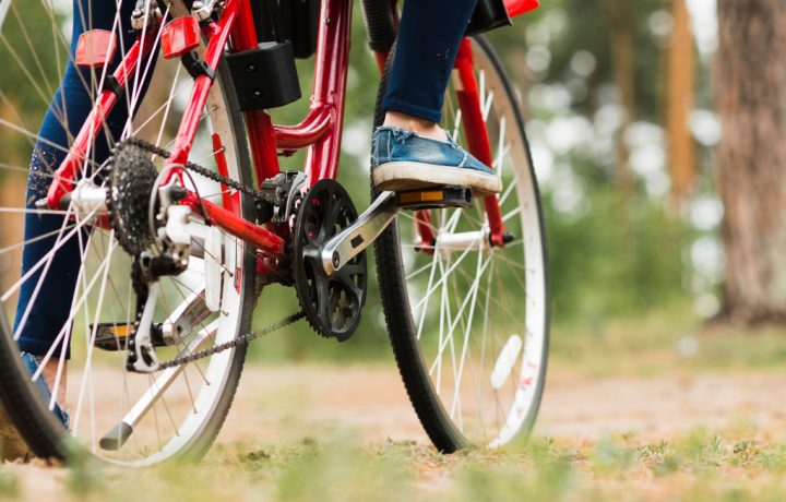 Cykel och cyklist