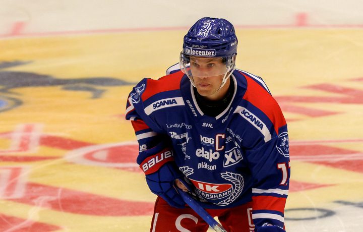 Jonas Engström, lagkapten i IK Oskarshamn