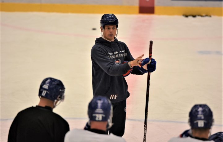 Martin Filander, huvudtränare i IK Oskarshamn. Foto: Peter A Rosén