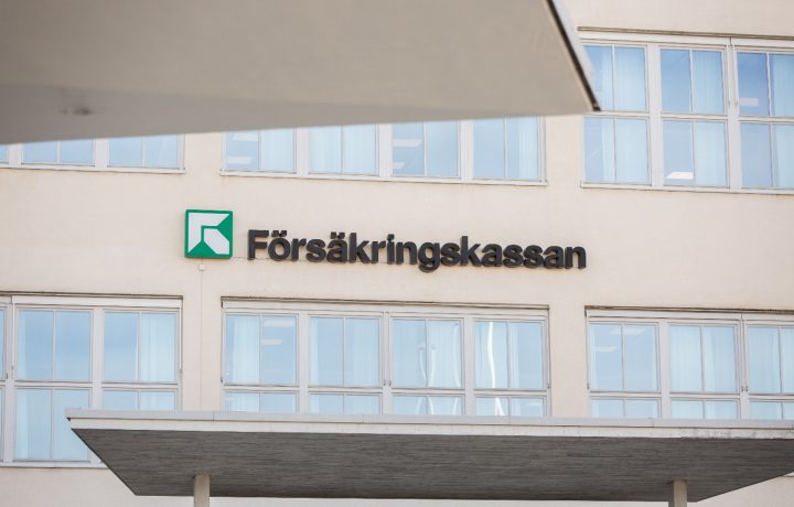 Försäkringskassans fasad