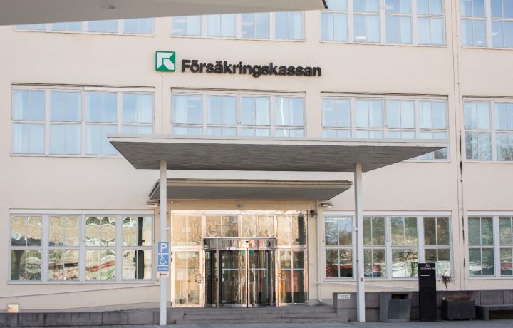 Försäkringskassans fasad