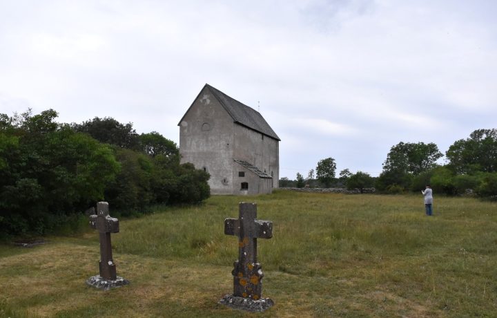 Källa gamla kyrka på norra Öland