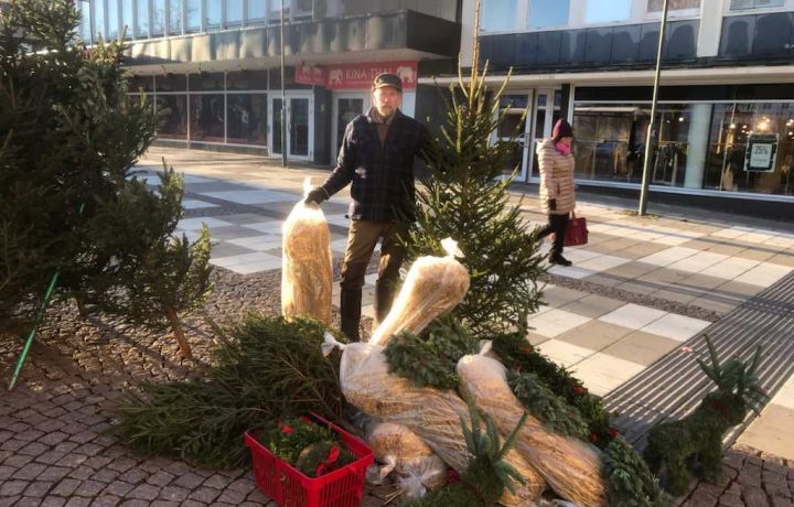 Göte Ivarsson på Stora torget