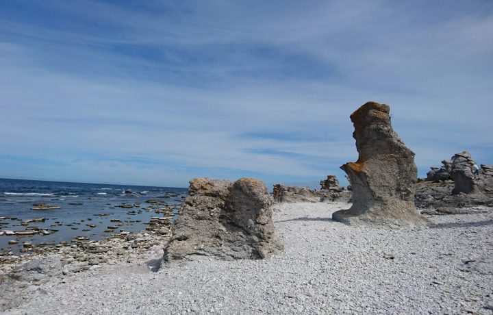 Langhammars raukområde på Fårö, Gotland